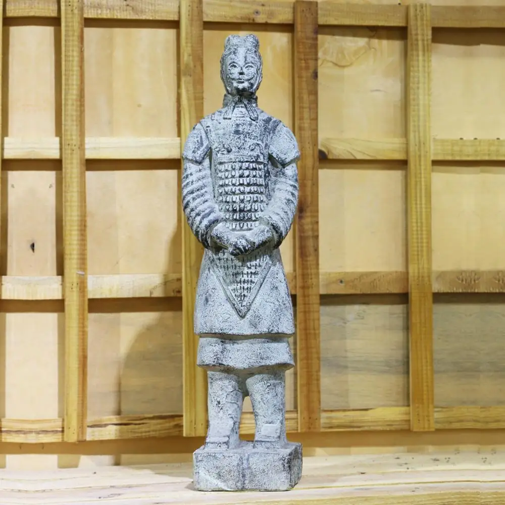 Xian Antique Statues Replica Garden Decor Terracotta Warriors Statue