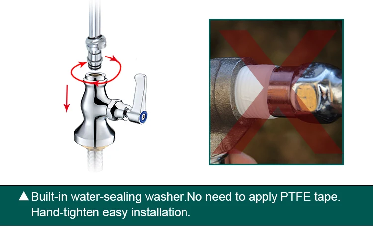 Affordable Single Hole Deck Mounted Faucet Kitchen Water Tap