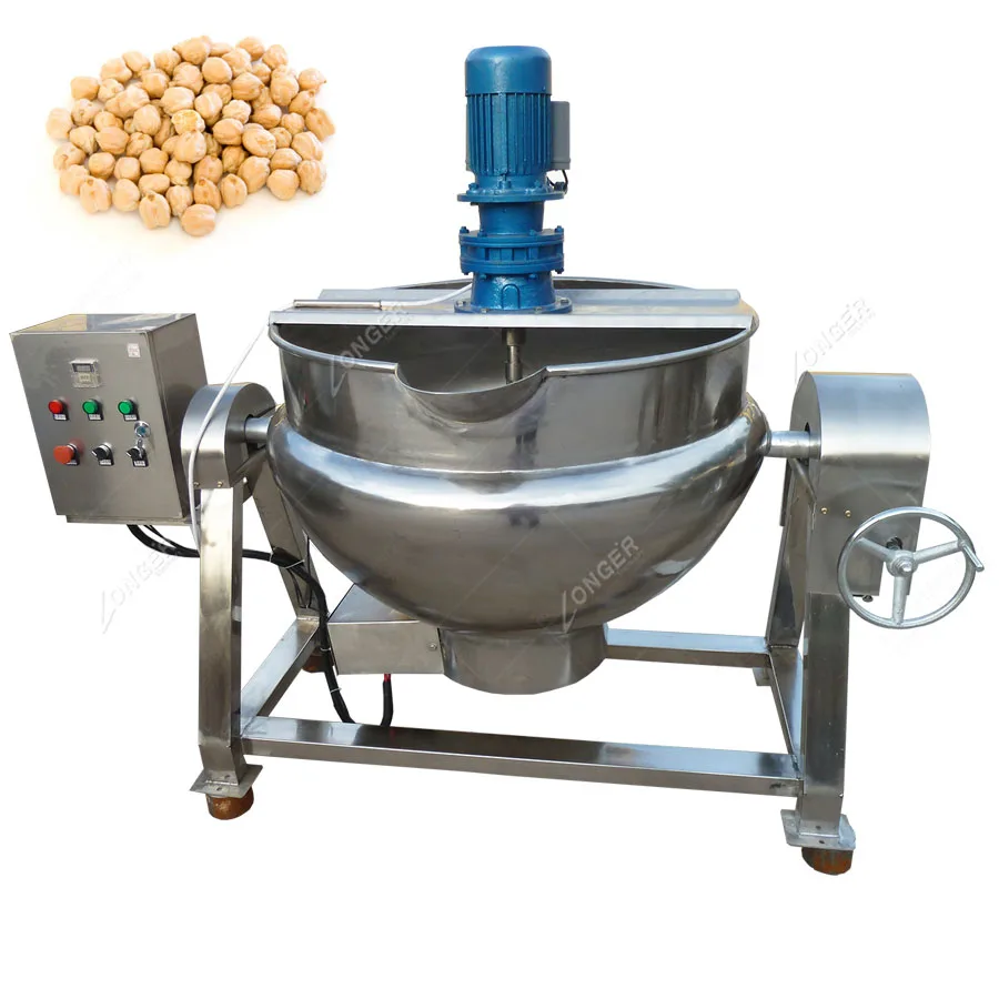 Hummus Paste Making Production Line Chickpea Processing Machine With