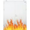 Yekalon steel fire rated door with certification Fire proof door FSD-001