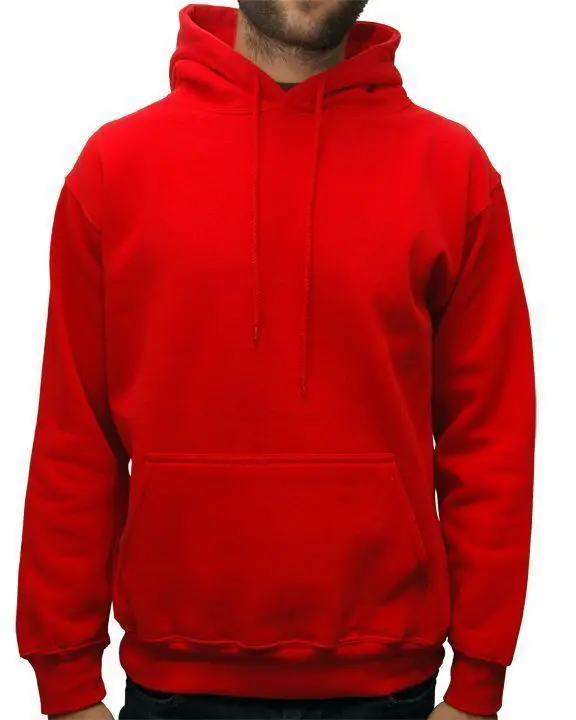 plain red sweatshirt mens