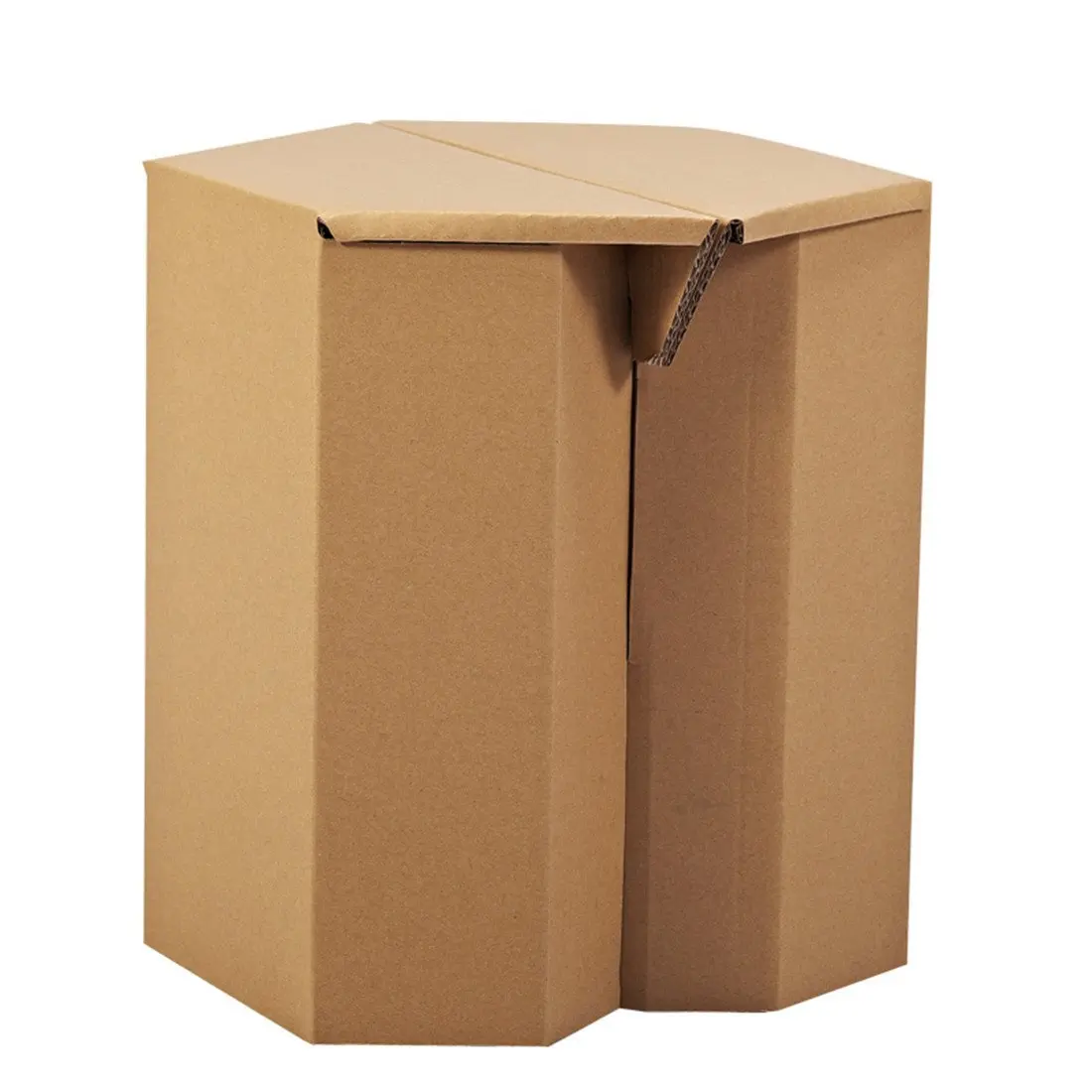 Making Cardboard Chair Find Deals On Get Quotations Paper Maker Diy Cardboard Hexagon Chair Children S Furniture 01hexagon Brown