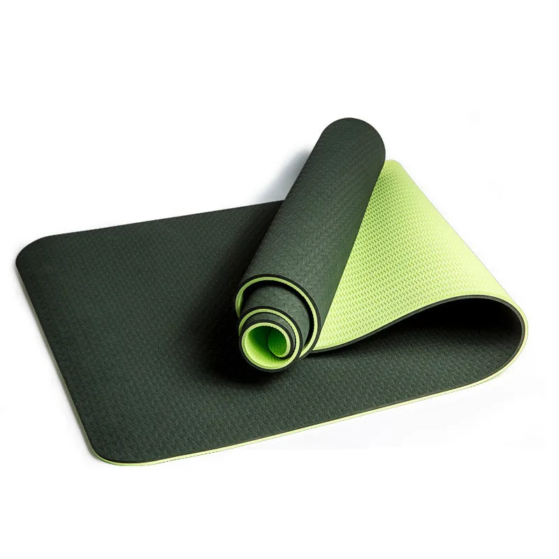 Waterproof Double Color Tpe Pilates Fitness Yoga Mat Manufacturer - Buy