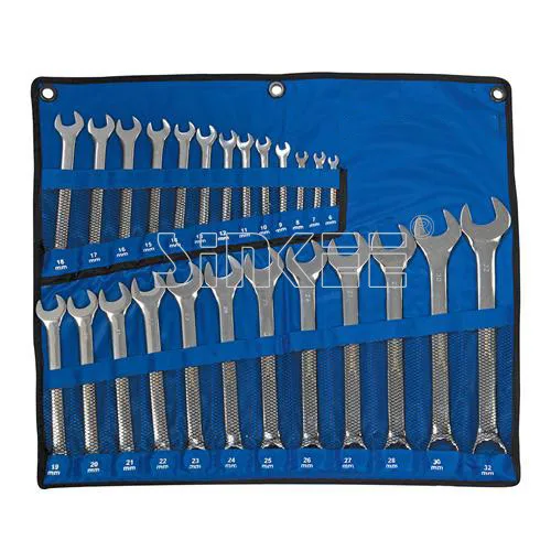 SAM Outillage 51A-J16 Combination Spanners 6 to 24 mm Set of 16