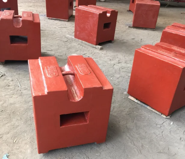 Changzhou Accurate Cast Iron Weight 1000kg Test Weight 1 Ton Forklift ...