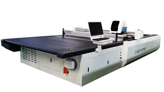 How do you use a textile cutting table?
