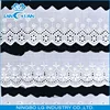 T/C lace embroidered border trims