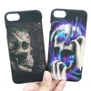Fashion 3D noctilucous bone PC hard case for note 8 9 9plus X