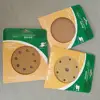sandpaper abrasive disc setup with power tools