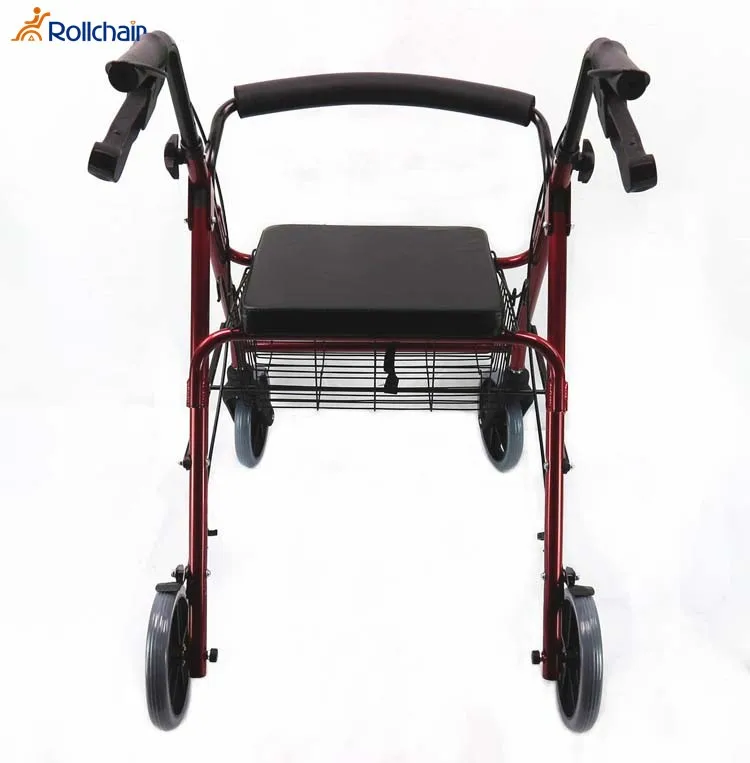 High Quality Adjustable Forearm Old People Orthopedic Walker Rollator