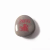 Wholesale natural pebble riverstones carved riverstones with meaningful words beat selling gifts