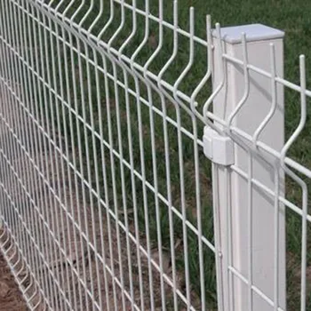 White Vinyl Coated Welded Wire Mesh Fence Buyer - Buy Cheap Fences For Sale,Fence Wire