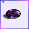 amethyst cz stone oval shaped loose precious gems price per carat