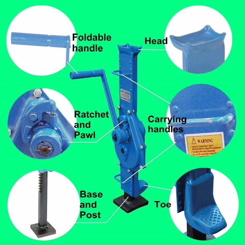 mechanical jack structure