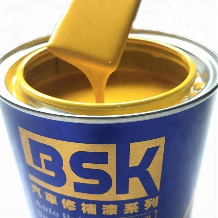 1k Anti Corrosion Long Lasting Custom Spray Method Lemon Middle Chrome