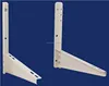 Powder coated folding and split air conditioner mounting bracket