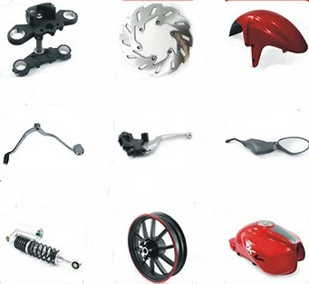 Universal motorcycle MZ black speedometer