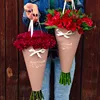 Suppliers wholesale cardboard cone flower box