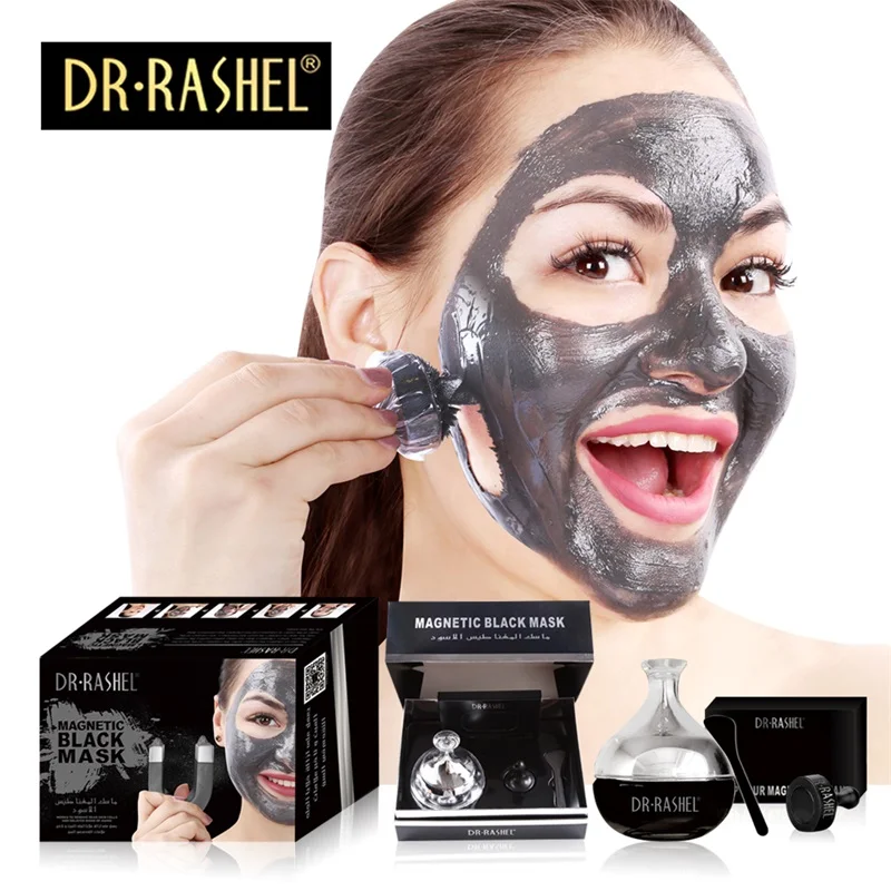 DR.RASHEL New Arrival Collagen Magnetic black Face Mask blackhead remover Magnetic mud mask
