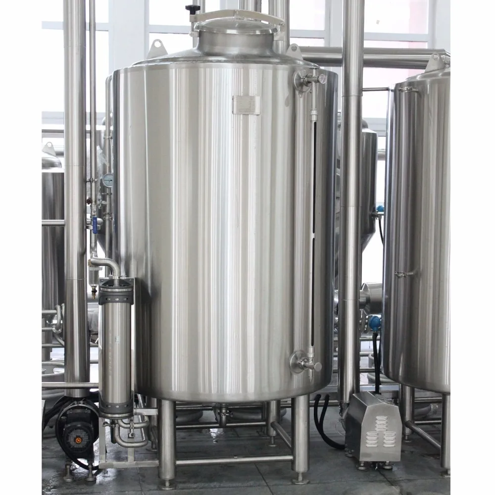 Stainless Steel Steam Heating Hot /cold Water Tank For Beer Brewery