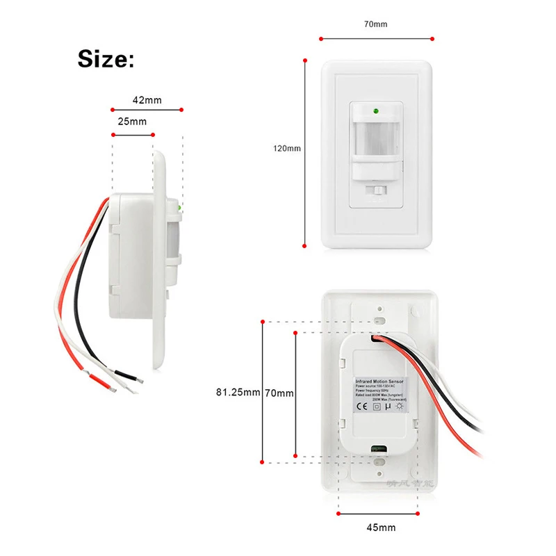 Smart Home Pir Motion Sensor Switch/ir Remote Motion Sensor Light Switch Buy Motion Sensor