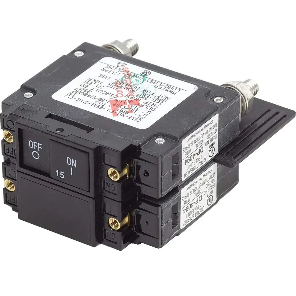 Buy 15 AMP 15A Circuit Breaker For Generator BSB1-30 BAISHIBAO BSB 18.8