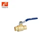 Hot china products wholesale pfa lined sanitary low lead brass ball valve