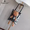 China Wholesale New Style Lovely Plush Teddy Bear Handbag for girls