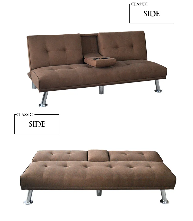 Malaysia Double Deck Futon Comfortable Soft Fabric Furniture Soft Bed