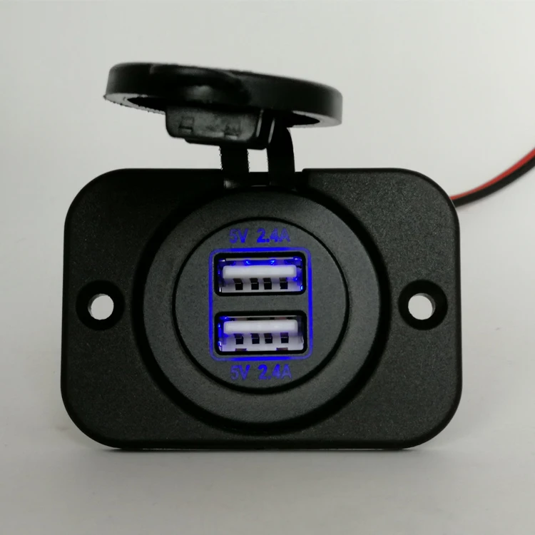 usb socket panel mount