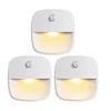 Stick-On Night Light, Motion Sensor Night Light, Warm White LED, Bedroom, Closet, Kitchen, Hallway, Stairs, Energy