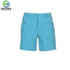OEM Custom Polyester light blue quick dry women's golf shorts