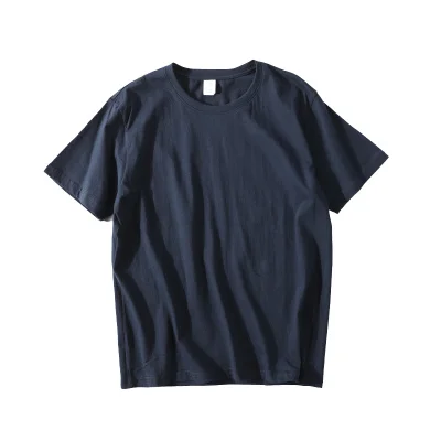
O Neck Crewneck Unisex Spandex Cotton Blank OEM T Shirt 