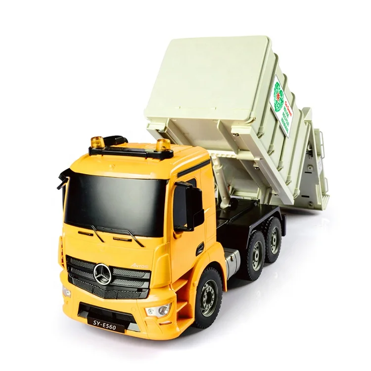 4g 1:20th 8ch rc dumpster garbage truck city car authorized merc