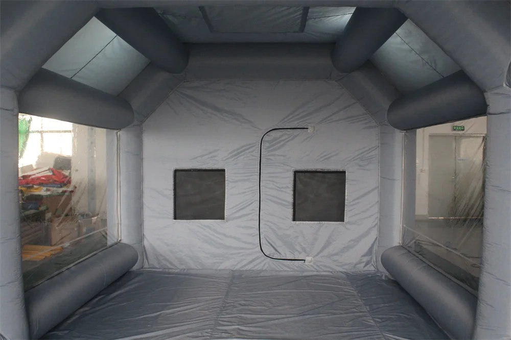 inflatable spray booth