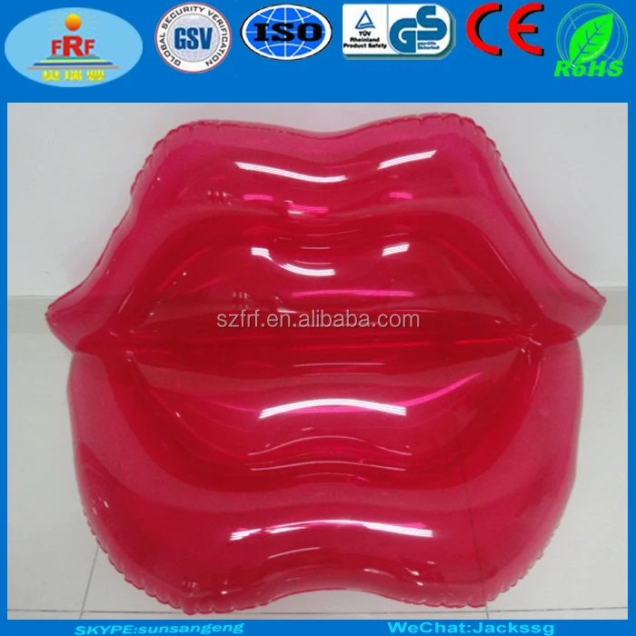 Pink Lip Shaped Inflatable Chair Buy Inflatable Lip Shaped Chair,Pink