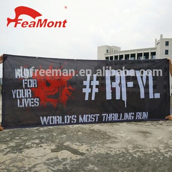 Full Color Digital Printing Canvas Banner Printed Fabrics Banner