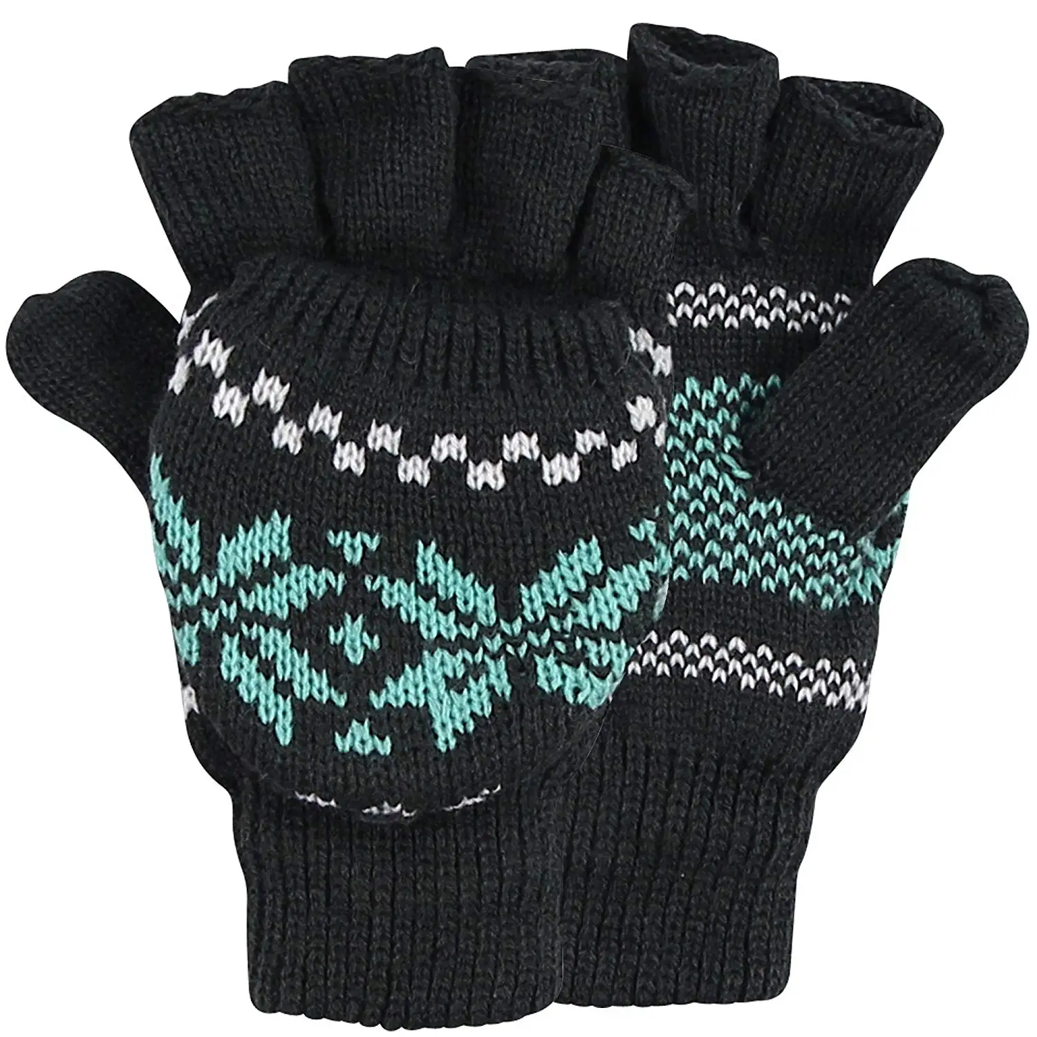 women's glove mitten combination