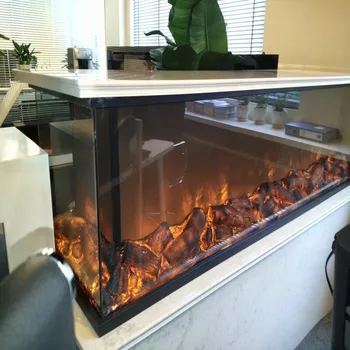 3 Sided Steel Electric Fireplace Insert Buy 3 Sided Electric