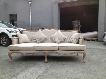French Linen Sofa White Upholstery Product On Alibaba