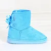 half boot blue cheap winter boots u ggs boots winter with back bowknot