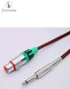 xlr female to trs mono plug microphone cable assemble MRC071