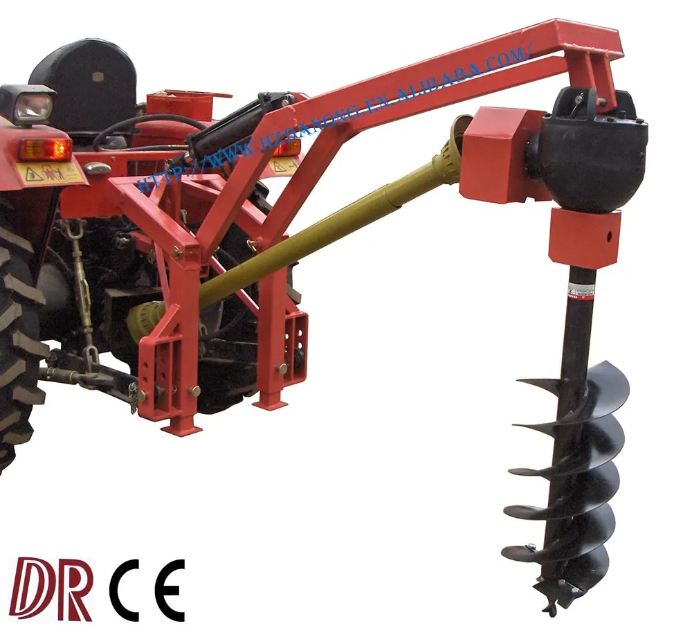 Tractor Mounted Post Hole Digger Mini Tractor Post Hole Digger Buy