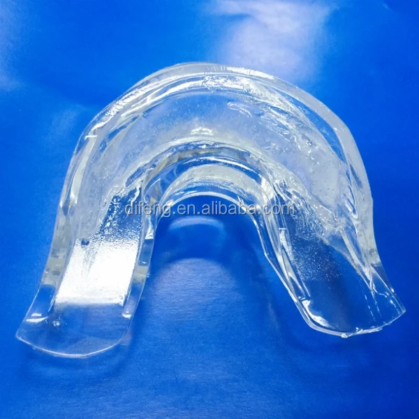 Portable and easy use 44%CP teeth whitening gel pre-filled teeth whitening mouth tray