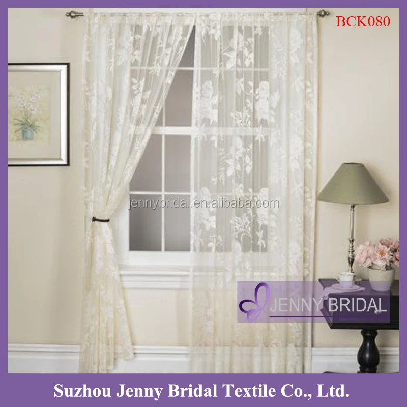 Bck080 White Lace Cafe Curtain Bathroom Bck080 White Lace Cafe Curtain
