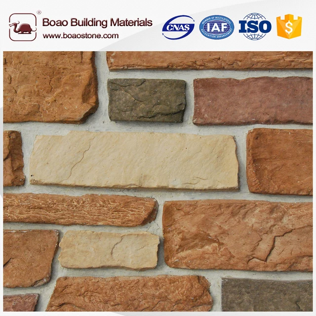 thin ledge stone artificial stone form for exterior wall usage
