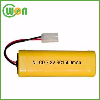 nikko 7.2 volt rechargeable nicd turbo battery pack