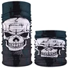 Halloween Party Skeleton Masks Outdoor Sports Multi function Neck Sun protection Dustproof Ghost Half Face Mask Scarves