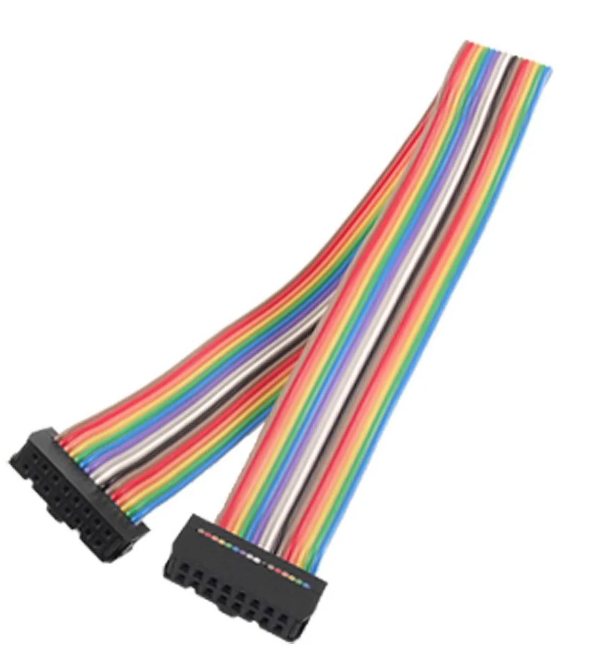 2x8 16-pin ribbon cable for zigbee/jtag programming cable