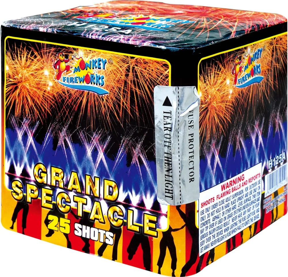 Professional Pyrotechnics Cake Fireworks H125a 25 Shots Cake - Buy ...